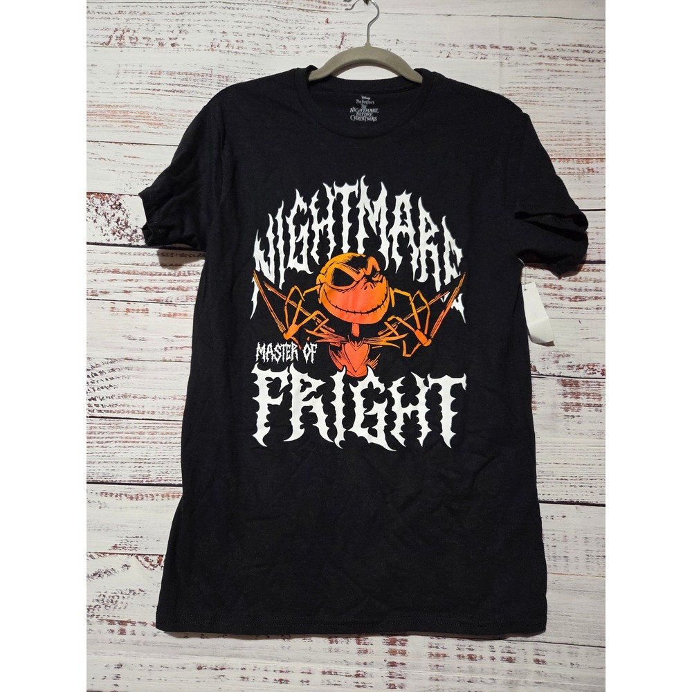 Disney Nightmare Before Christmas Jack Skellington Master of Fright Shirt Small